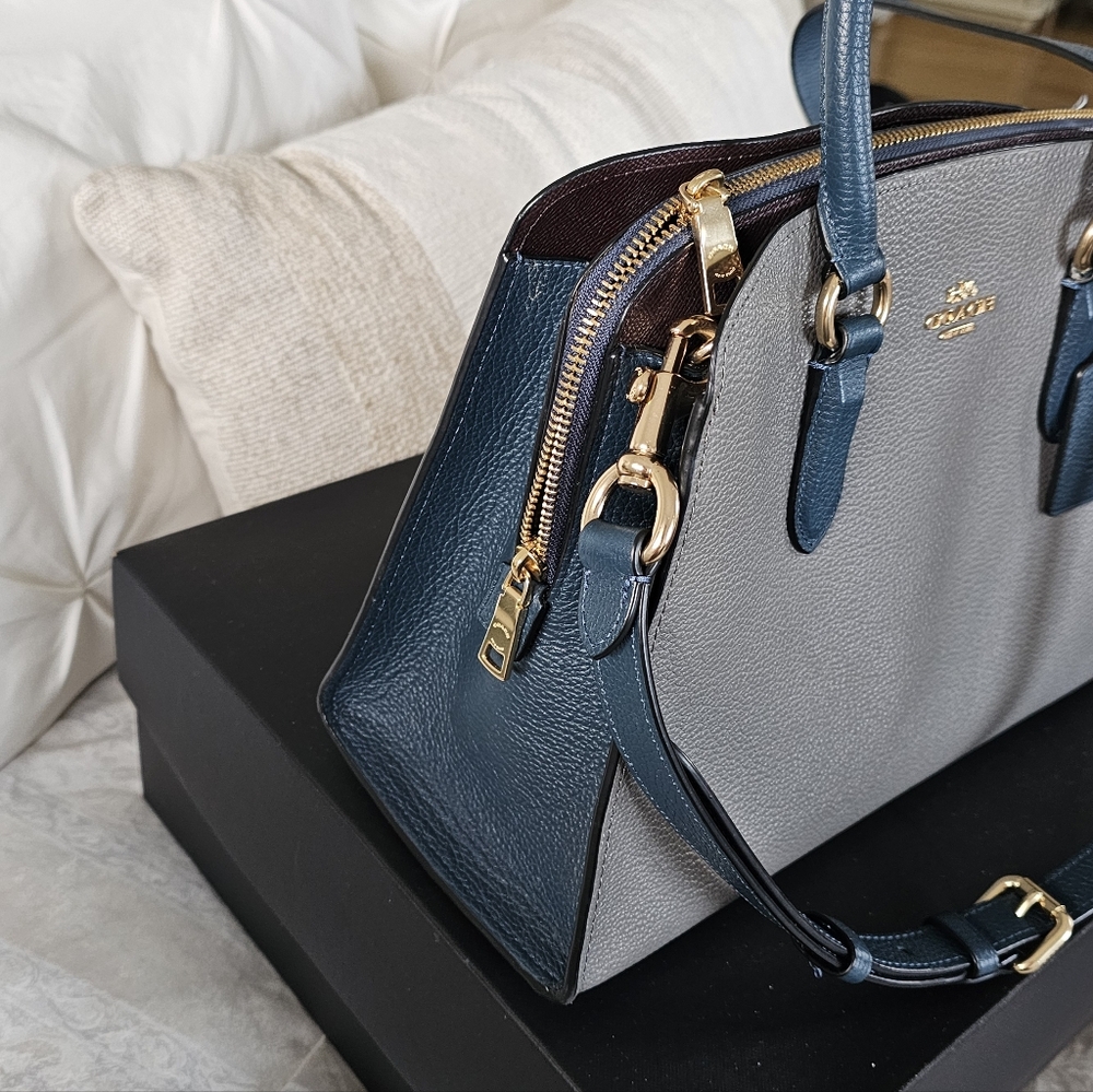 Coach Channing Carryall In Colorblock - Picture 7 of 12